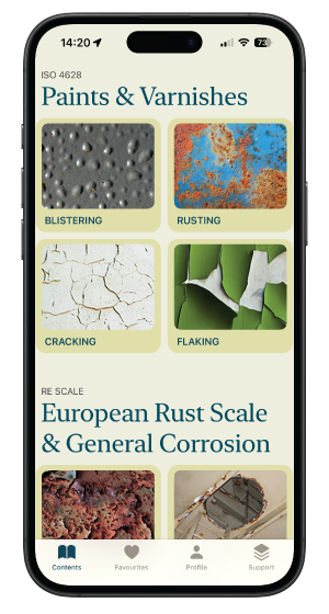 Coatings Radar - iPhone OS Training App for Coatings Surveys